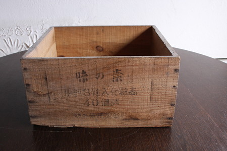 アンチーク味の素木箱 アンチーク味の素木箱 - メルカリ