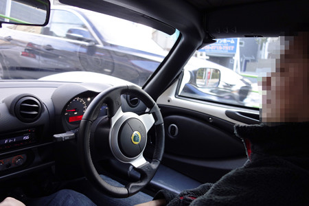 Test drive of the Lotus Elise-5