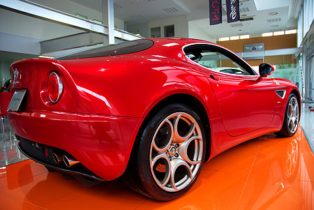 8C Competizione - Rear