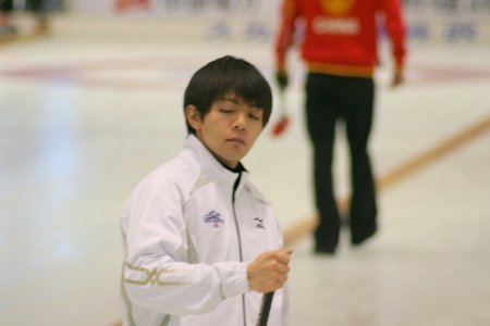 両角友佑(日本代表SC軽井沢・スキップ)