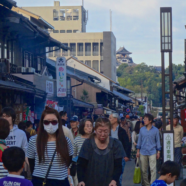 犬山祭 2014 No - 032:賑わう犬山城下町