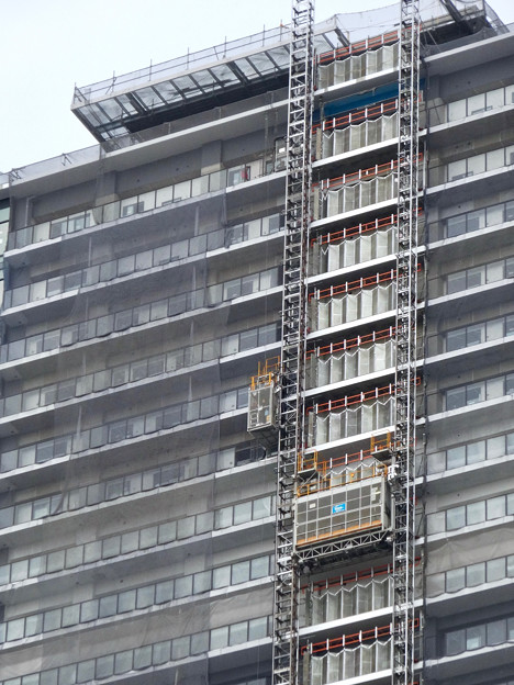 建設途中の御園座ビル(2017年6月10日) - 3