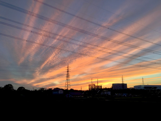 綺麗だった 今日夕方の筋雲 3 照片共享頁面 攝影藏