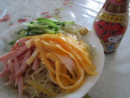 冷やし中華withごま油