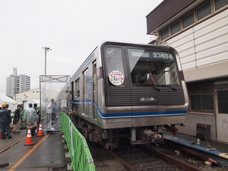 にゃんばろう駅にいる20系 緑木検車場02