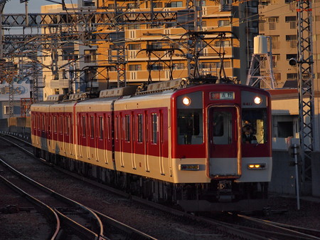 近鉄6400系急行 近鉄南大阪線今川駅