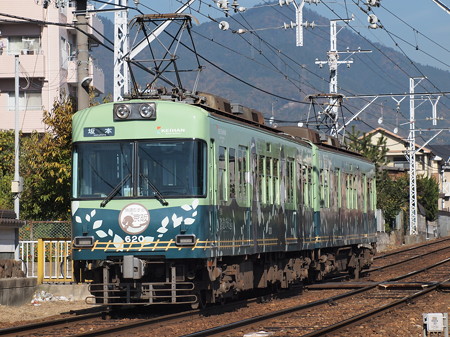 京阪600形鉄道むすめラッピング 近江神宮~皇子山