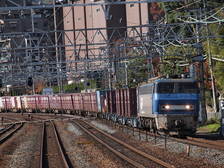 EF200貨物 東海道本線山崎駅