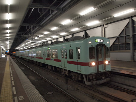 西鉄5000形急行 天神大牟田線薬院駅02