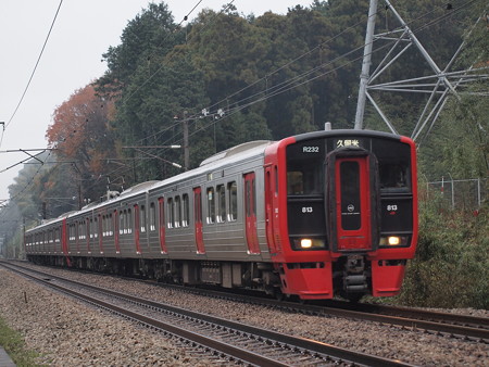 813系 鹿児島本線天拝山~原田02