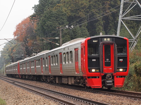 813系 鹿児島本線天拝山~原田04