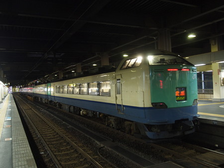 485系特急北越 北陸本線金沢駅01
