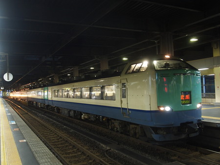 485系特急北越 北陸本線金沢駅03