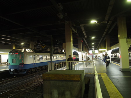 485系特急北越 北陸本線金沢駅04