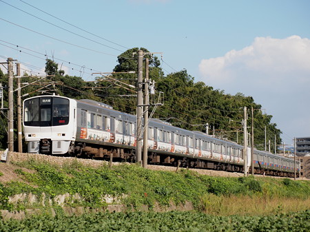 811系普通 鹿児島本線天拝山~原田