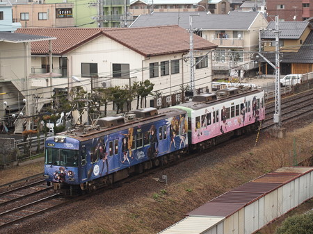 京阪600形中二病 京阪石山坂本線近江神宮~皇子山