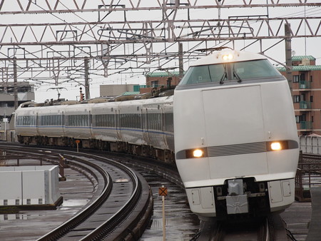 683系特急サンダーバード 湖西線大津京駅01
