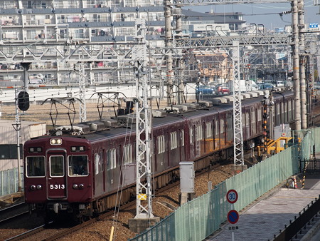阪急5300系普通 阪急京都線茨木市~南茨木