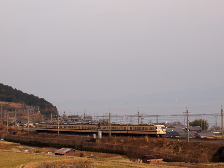 117系普通 湖西線近江高島~北小松01