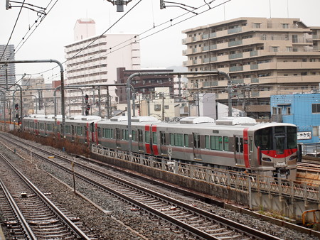 227系甲種輸送 山陽本線新長田駅