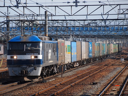 EF210貨物 東海道本線草津駅