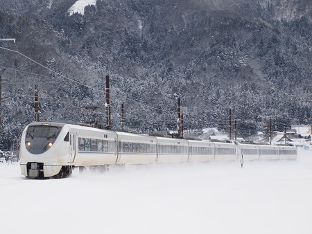 683系特急しらさぎ 北陸本線木ノ本~余呉