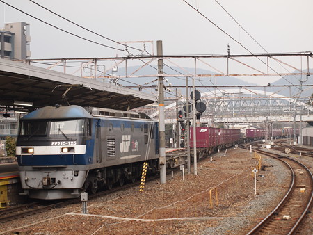 EF210貨物 東海道本線京都駅