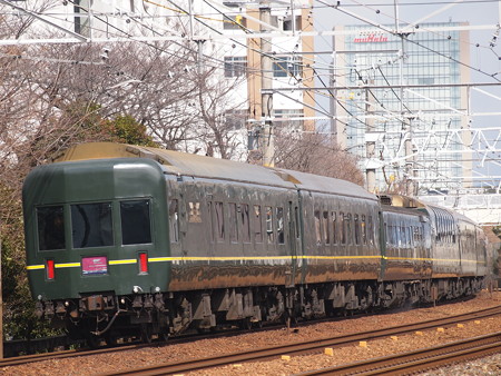 24系トワイライトエクスプレス 東海道本線山崎~長岡京