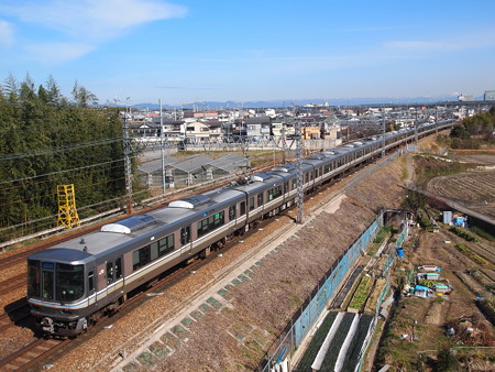 223系新快速東海道本線長岡京~山崎01