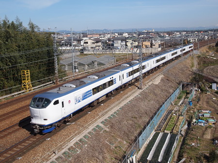 281系特急はるか東海道本線長岡京~山崎01