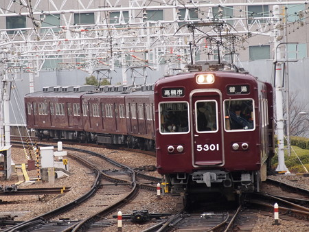阪急5300系普通 阪急京都線梅田駅01