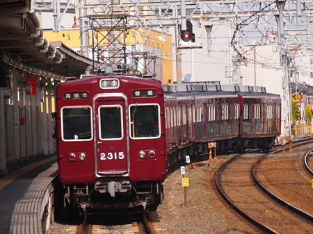 阪急2300系普通 阪急京都線富田駅