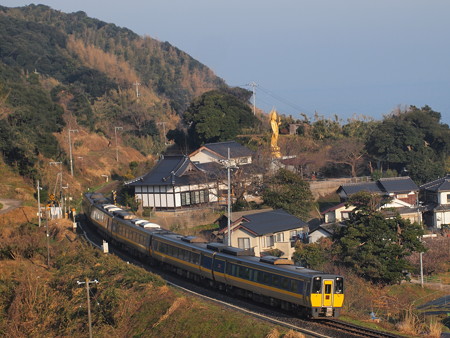 キハ187系スーパーまつかぜ 山陰本線泊~青谷04