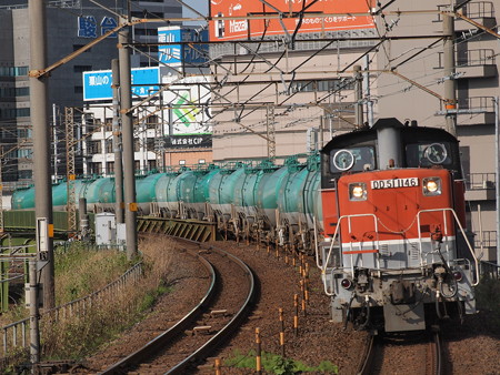 DD51貨物 あおなみ線ささしまライブ駅02