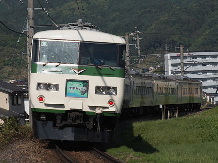 185系特急はまかいじ 中央本線下諏訪~岡谷01