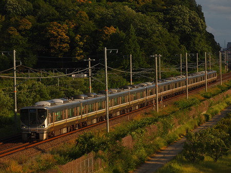 225系新快速 東海道本線彦根~米原