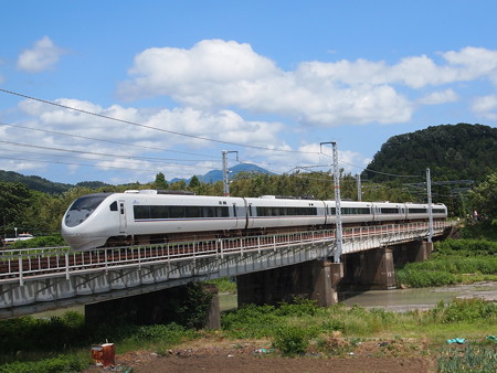 681系特急しらさぎ 北陸本線河毛~高月01