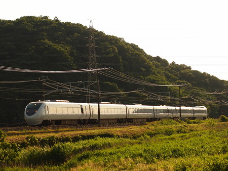 681系特急しらさぎ 東海道本線近江長岡~柏原01