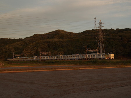 EF65メトロ13000系甲種 東海道本線近江長岡~柏原06