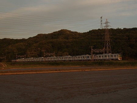 EF65メトロ13000系甲種 東海道本線近江長岡~柏原05