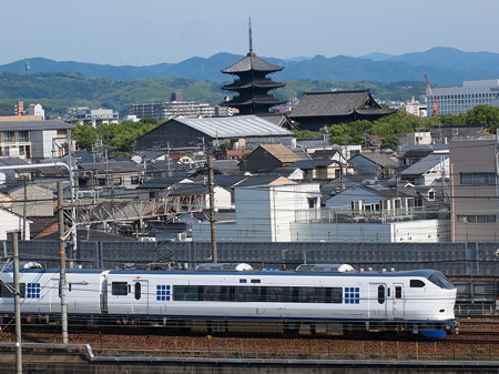 281系特急はるか 東海道本線京都~西大路01