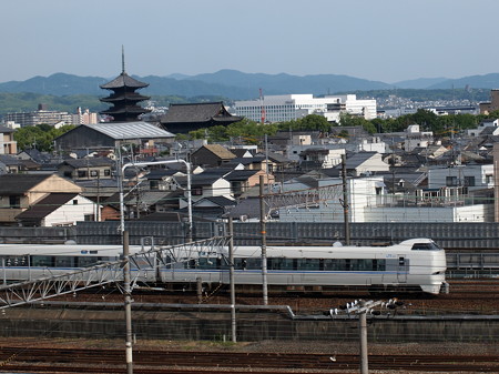 683系特急サンダーバード 東海道本線京都~西大路01