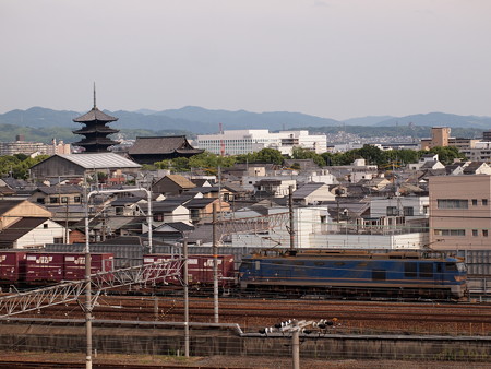 EF510貨物 東海道本線京都~西大路01