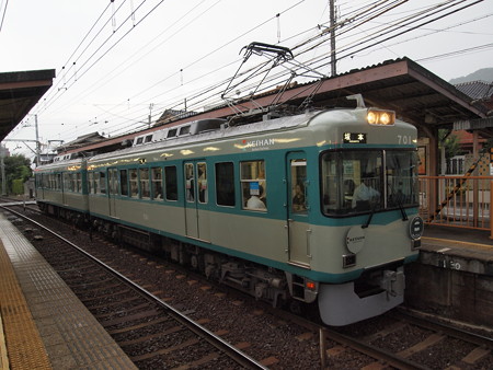 京阪700形 京阪石山坂本線近江神宮駅02