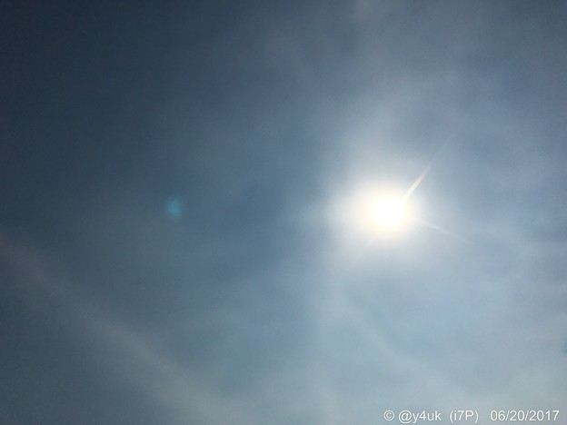 Photos: 光化学スモッグから暑い空 ～目がチカチカでも見えてるから