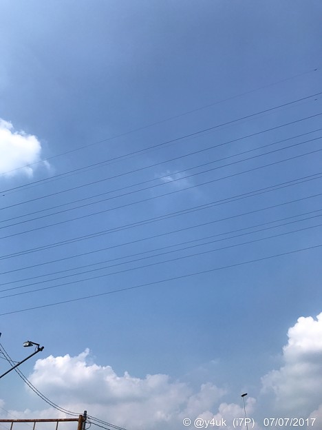 七夕の空、モワモワ行く～like a short cut the past &amp; more 777Star Festival 猛暑