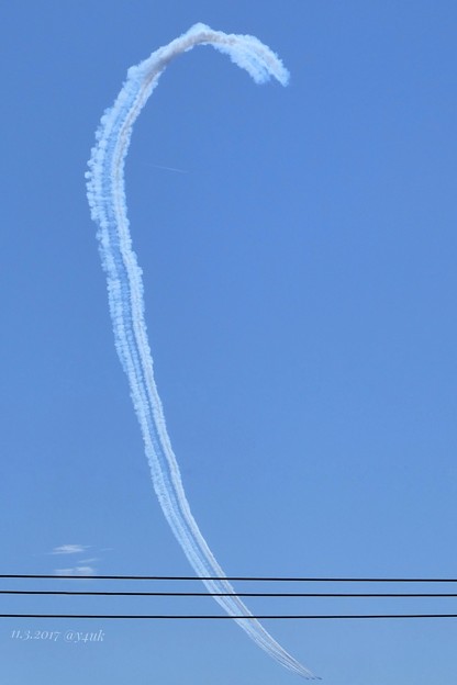 Photos: 13:37 ブルーインパルス曲芸飛行～Blue Sky, Blue Impulse