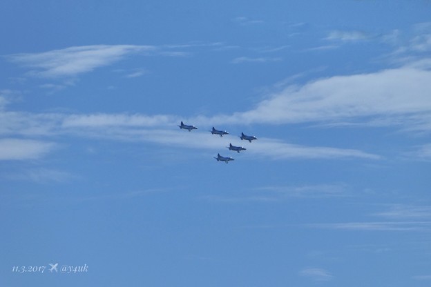 13:37 ブルーインパルス編隊飛行～Blue Impulse
