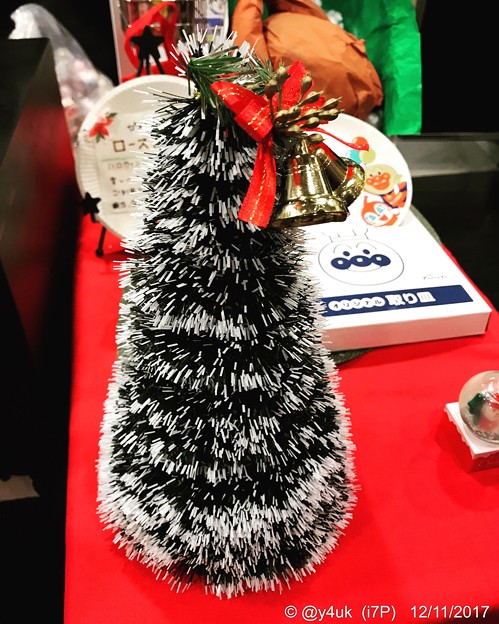 19:11入店したらXmas Tree出迎えてくれた(^^)