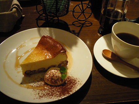 チーズケーキ&コーヒー